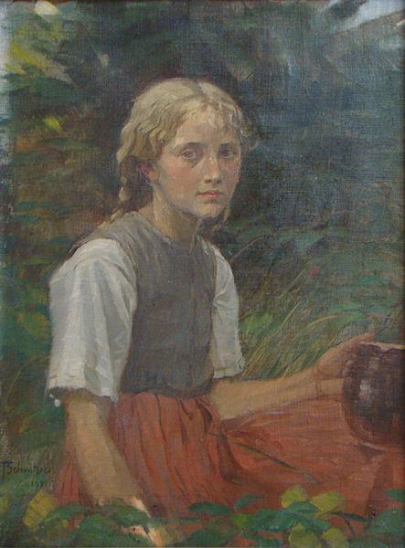 THULDEN, Theodor van Beerenmadchen Sweden oil painting art
